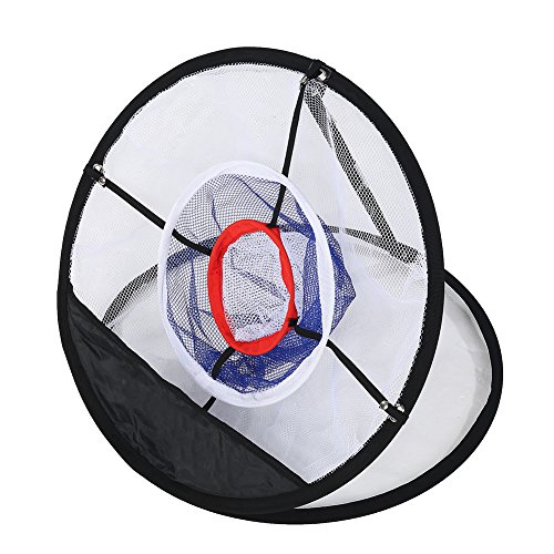 Golf Chipping Net Nylon Mesh Golf Schlagen Netze Faltbares Training Golf Übungsnetz mit Tragetasche für Indoor Outdoor Golf von Alomejor