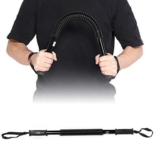 Power Twister Bar 20-60KG Spring Chest Expander Arm Expander Trainer Zugtrainer für Armmuskeltrainer Kombinierte Fitnesszubehör von Alomejor