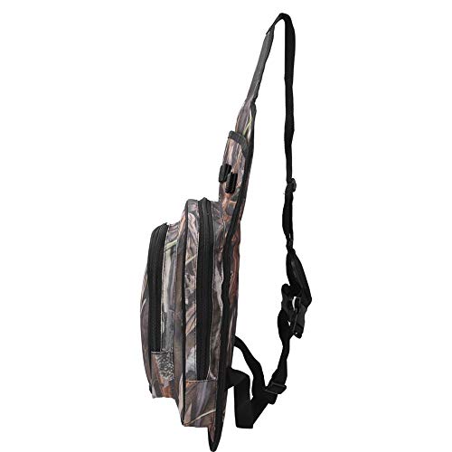 Rückenköcher, Tragbar Bogenschießen-Köcher 600D Oxford Zurück Taille Bogensporttasche für Jagdschießen(Camouflage) von Alomejor