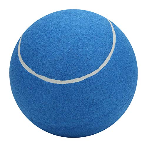 Alomejor Tennisball Großer aufblasbarer Tennisball Signature Mega Jumbo Pet Toy Ball 8 Zoll(Blau) von Alomejor