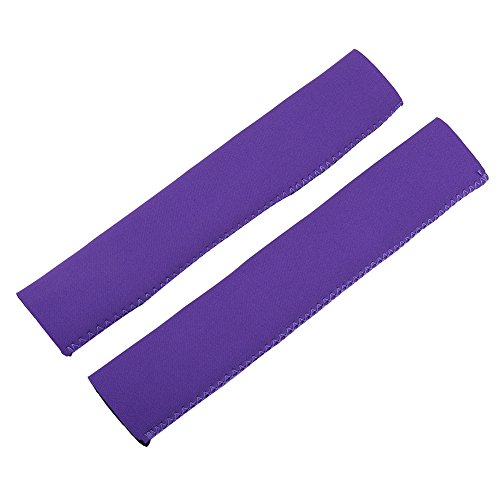 alomejor 1 Paar Kajak Kanu vollständig gepolstert Griff rutschsicherer Schutz Paddel Grips aus Neopren Planschbecken Zubehör, violett von Alomejor