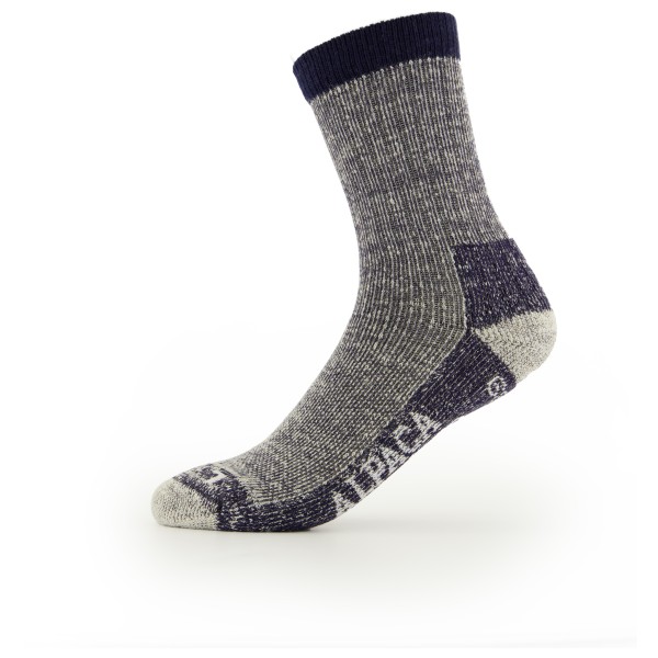 Alpacasocks&Co - Merino Hiking 2-Pack - Wandersocken Gr 36-39;39-42;42-45;45-48 grau;grau/weiß;oliv;rot von Alpacasocks&Co