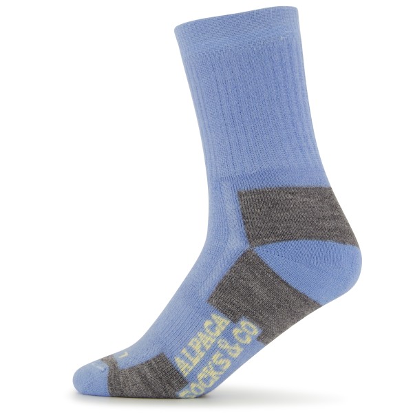 Alpacasocks&Co - Merino Kids - Multifunktionssocken Gr 27-30 grau von Alpacasocks&Co