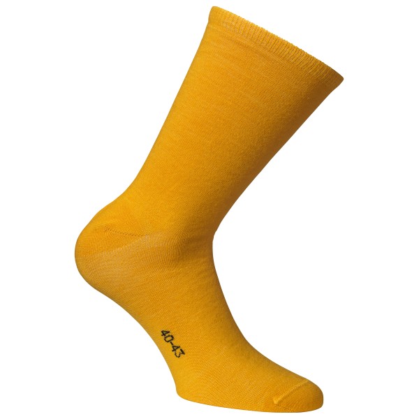 Alpacasocks&Co - Merino Lifestyle - Merinosocken Gr 45-48 gelb von Alpacasocks&Co