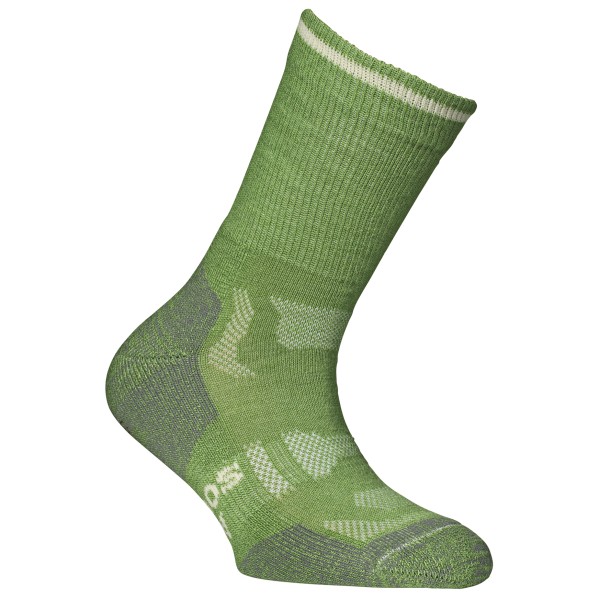 Alpacasocks&Co - Merino Outdoor Kids - Wandersocken Gr 23-26;27-30;31-34 grau;grün;rosa von Alpacasocks&Co