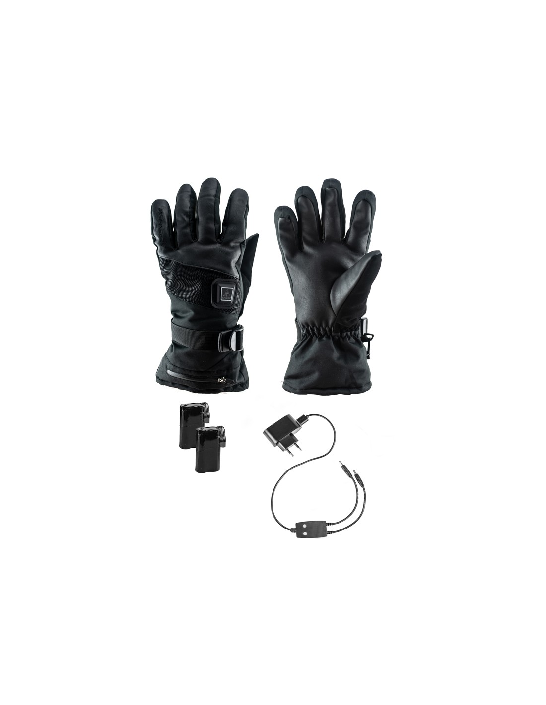 ALPENHEAT beheizte Handschuhe FIRE-SKI Handschuhfarbe - Schwarz, Handschuhgröße - L, Handschuhvariante - Handschuhe (beiheizbar), von Alpenheat