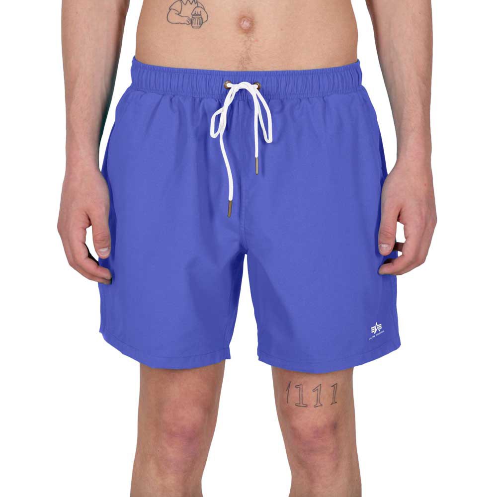 Alpha Industries Basic Swimming Shorts Blau L Mann von Alpha Industries