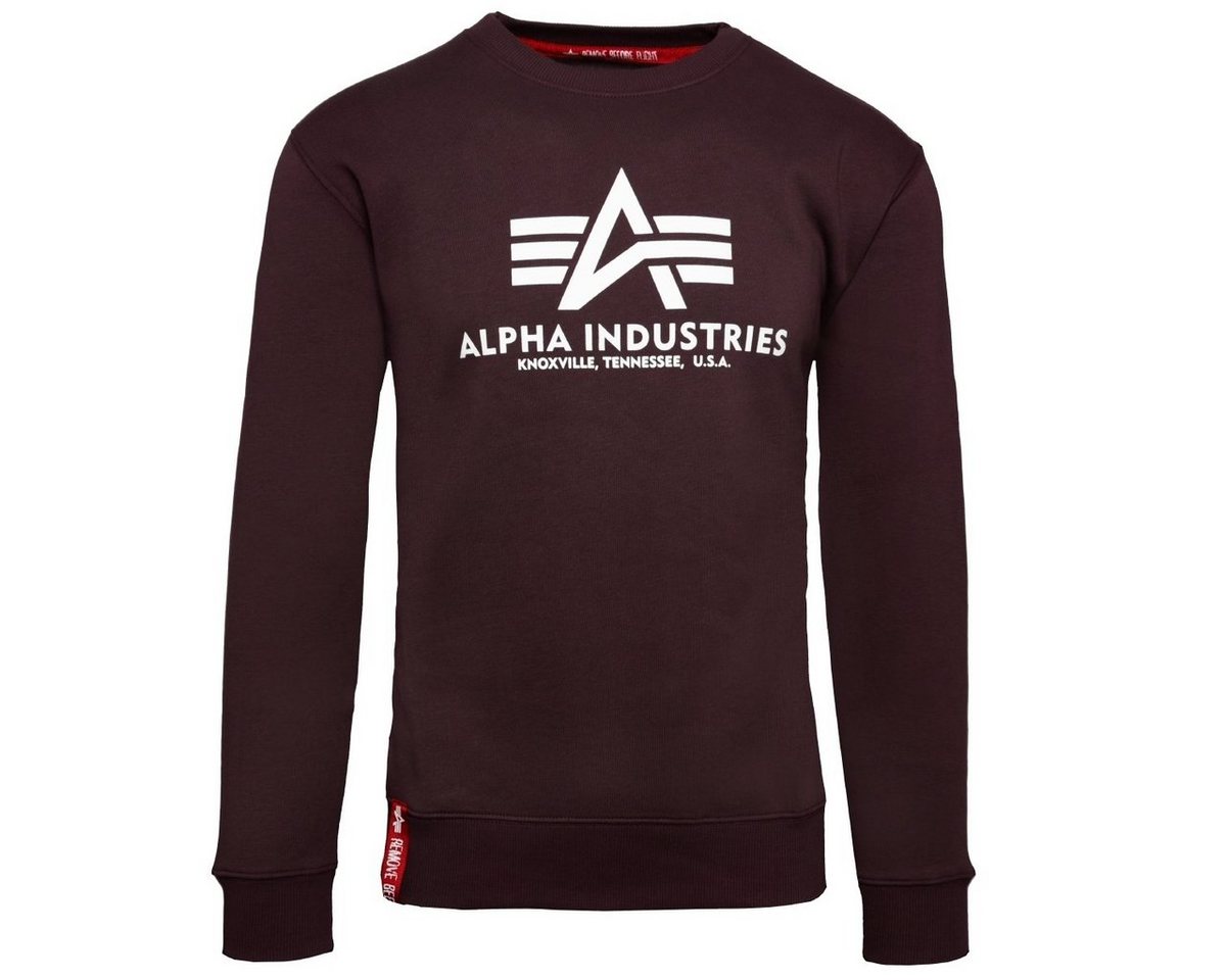 Alpha Industries Sweatshirt Basic Sweater Herren von Alpha Industries
