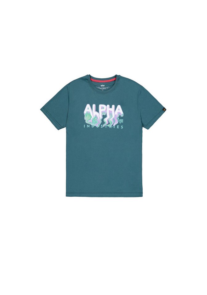 Alpha Industries T-Shirt Alpha Industries Men - T-Shirts Nebula T-Shirt von Alpha Industries