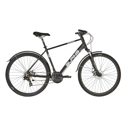 Alpina Bike Touring, Herrenfahrrad, schwarz, Rahmen 55 cm von Alpina Bike
