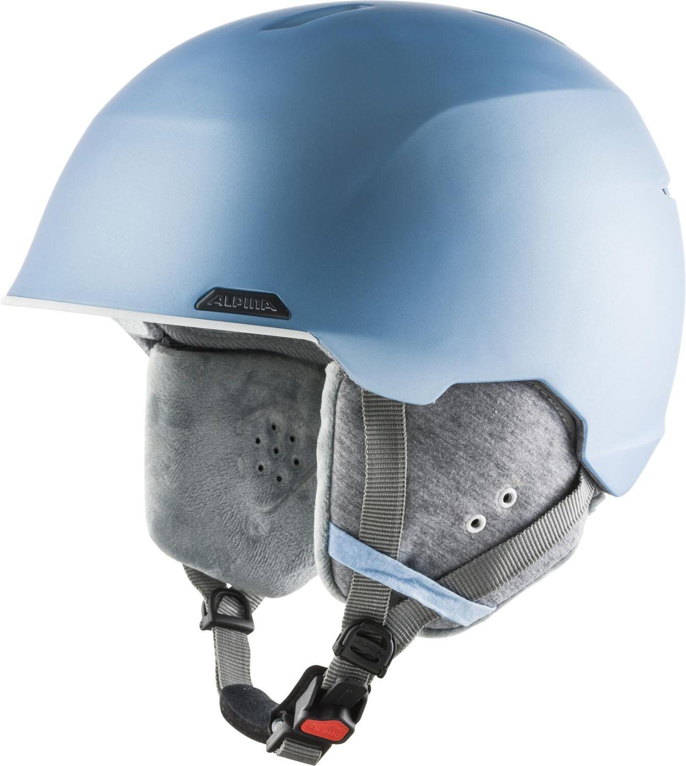 Alpina Albona Freeride Skihelm (53-57 cm, 82 skyblue/white matt) von Alpina