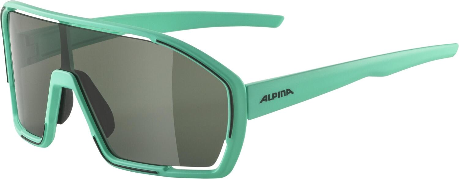 Alpina Bonfire Sportbrille (471 turquoise matt, Scheibe: green (S3)) von Alpina