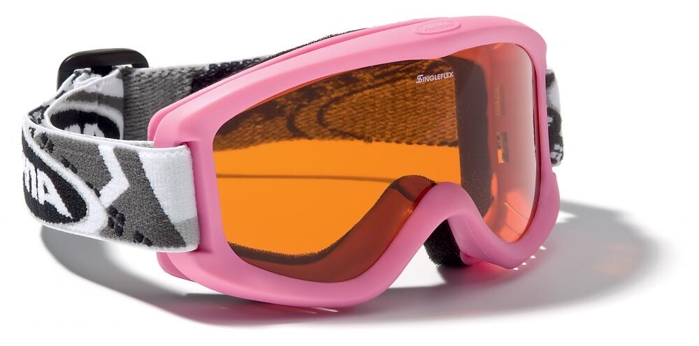 Alpina Carvy 2.0 Kinderskibrille (458 rose matt, Scheibe: SINGLEFLEX tint (S2)) von Alpina
