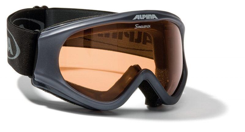 Alpina Driber Skibrille (335 gun, Scheibe: SINGLEFLEX) von Alpina