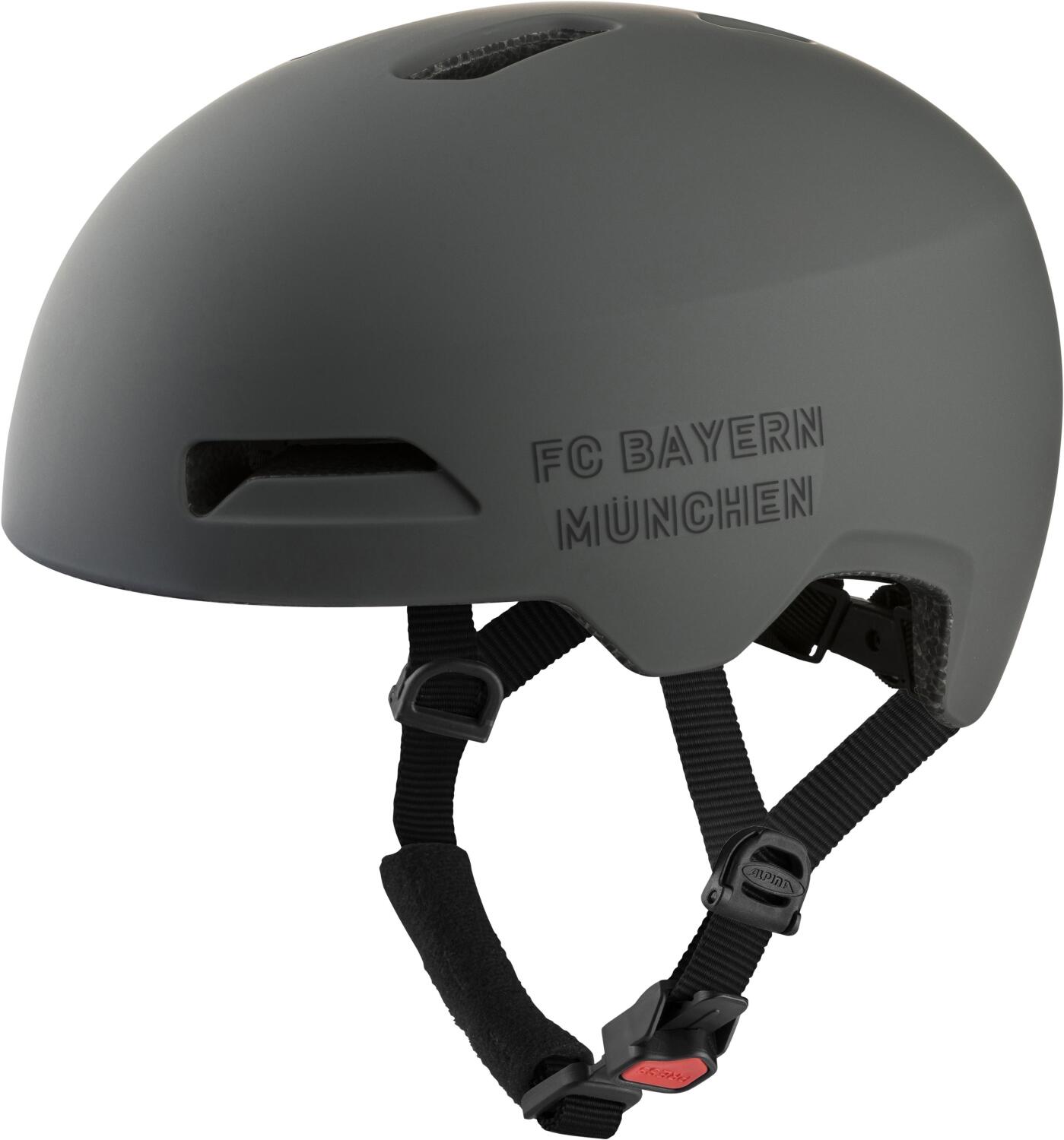 Alpina Haarlem FC Bayern Fahrradhelm (57-61 cm, 30 coffee/grey matt) von Alpina