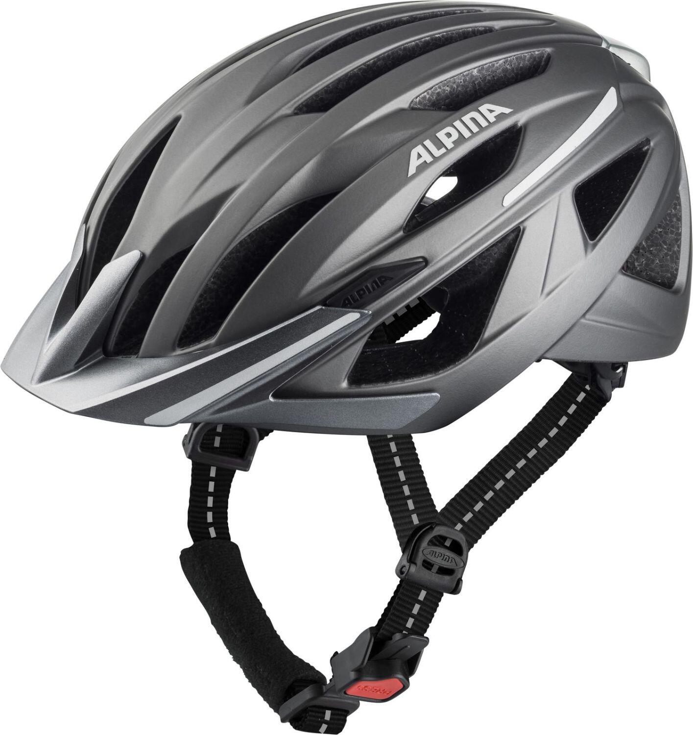 Alpina Haga Radhelm (51-56 cm, 25 darksilver matt) von Alpina