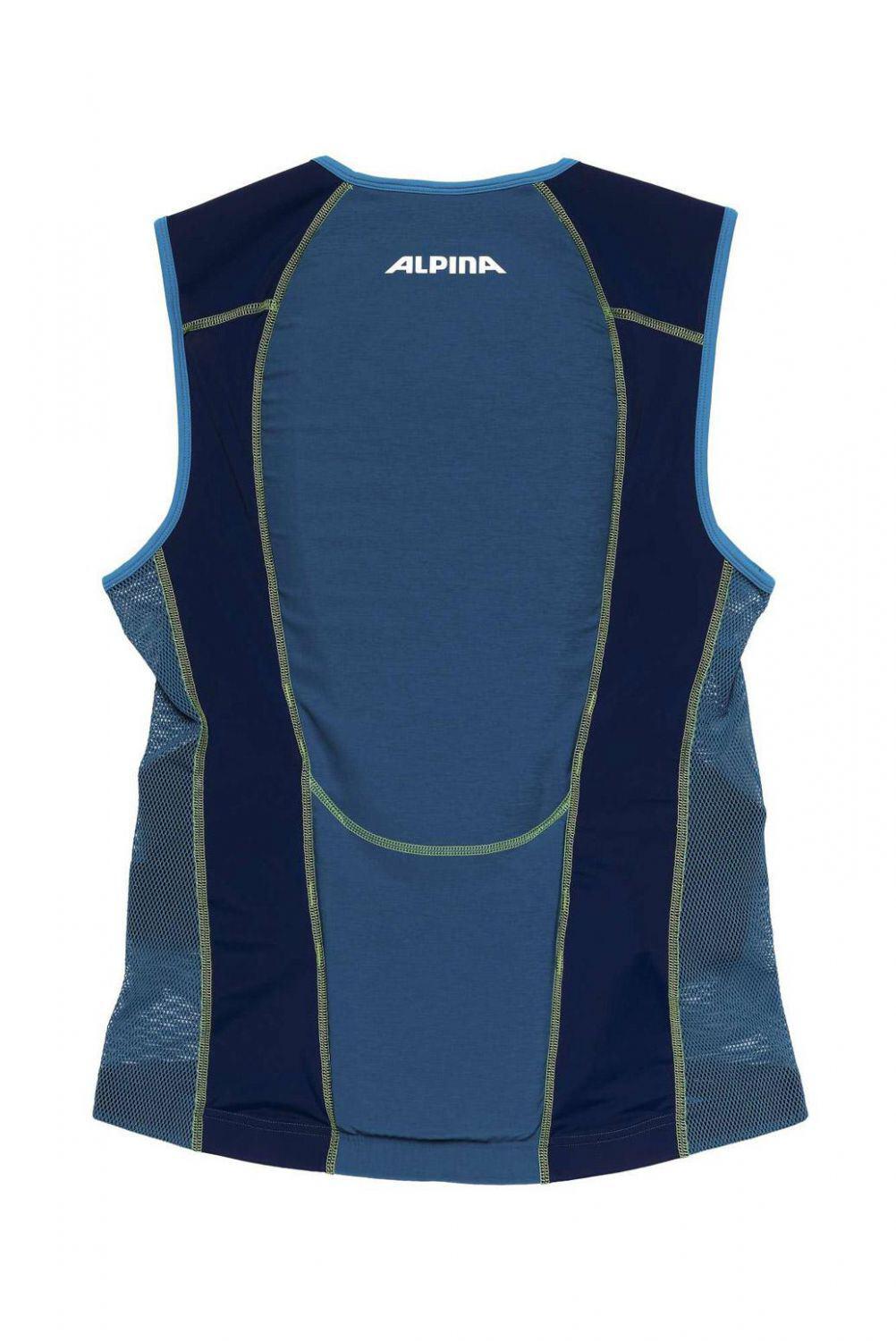 Alpina Jacket Soft Protector Men Vest (XXL = Körpergröße ca. >190 cm, 82 navy/green) von Alpina