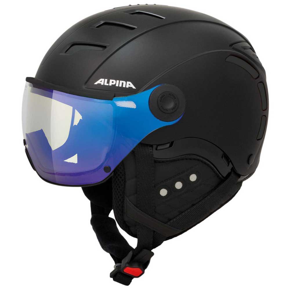 Alpina Snow Jump 2.0 Vm Visor Helmet Schwarz S von Alpina Snow