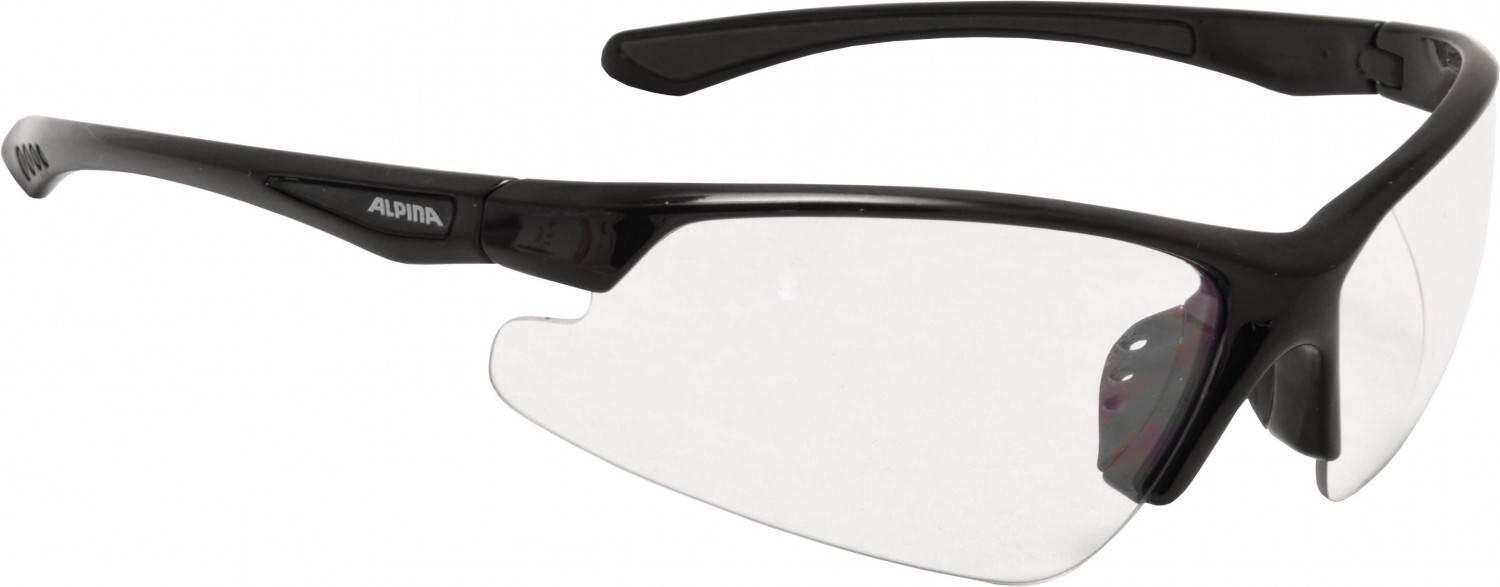 Alpina Levity Sportbrille (Rahmenfarbe: 431 black, Scheibe: clear) von Alpina