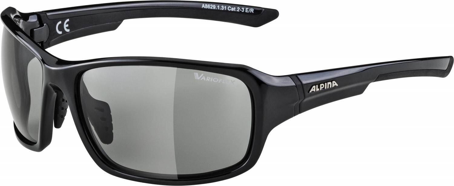 Alpina Lyron VL Sportbrille (Farbe: 131 black, Scheibe: Varioflex, black (S2-3)) von Alpina