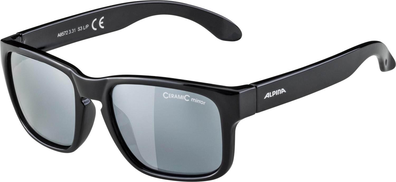 Alpina Mitzo Sonnenbrille (331 black, Ceramic, Scheibe: black mirror (S3)) von Alpina