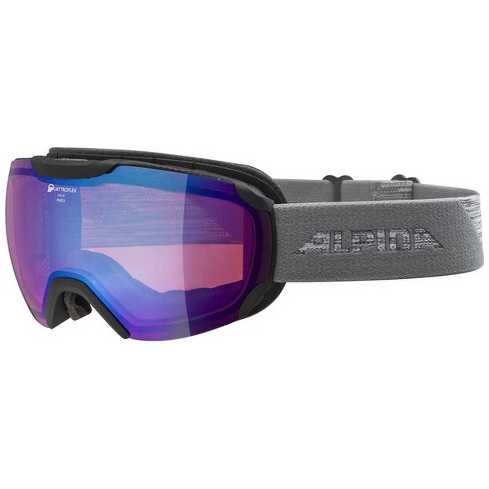 Alpina Snow Pheos Qhm Ski Goggles Schwarz Blue/CAT2 von Alpina Snow