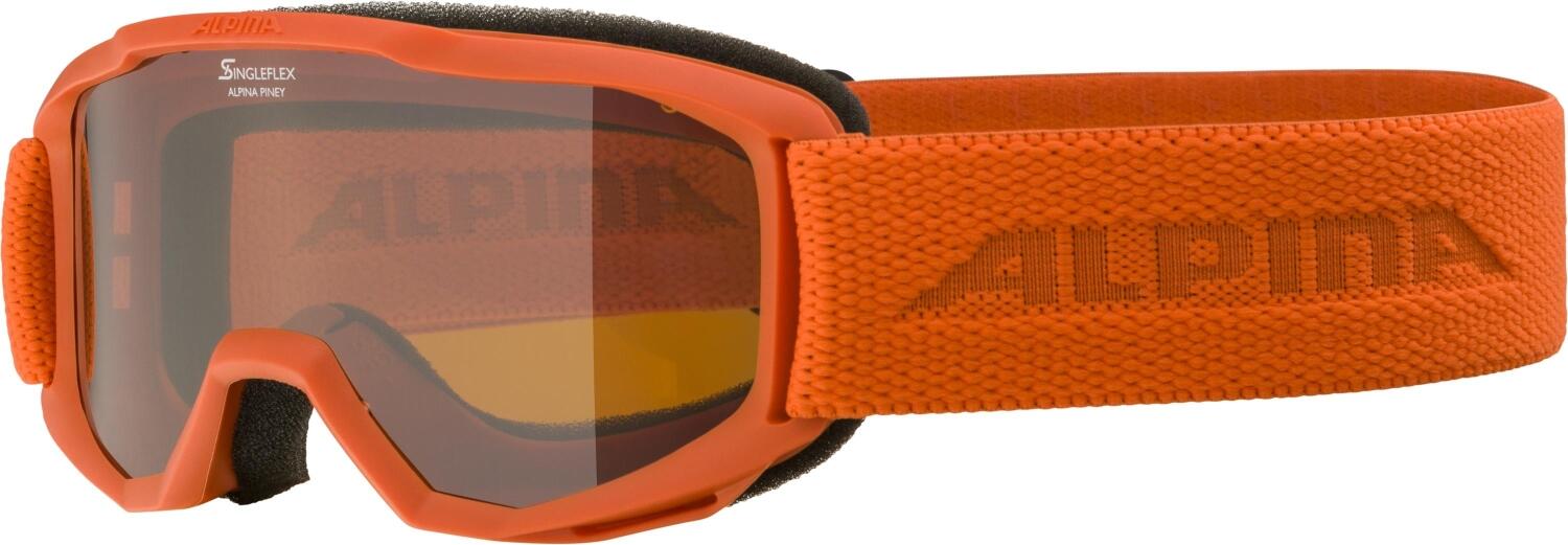 Alpina Piney SH Skibrille (441 pumpkin matt, Scheibe: orange (S2)) von Alpina