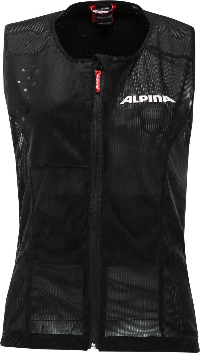 Alpina Proshield Women Vest Protektor (S = Körpergröße ca. 170-175 cm, 30 black) von Alpina