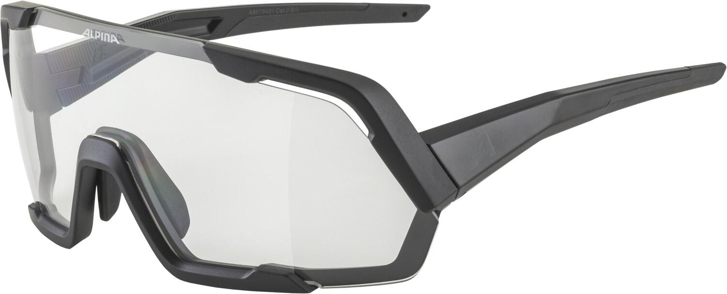 Alpina Rocket Sportbrille (431 black matt, Scheibe: clear lens (S0)) von Alpina