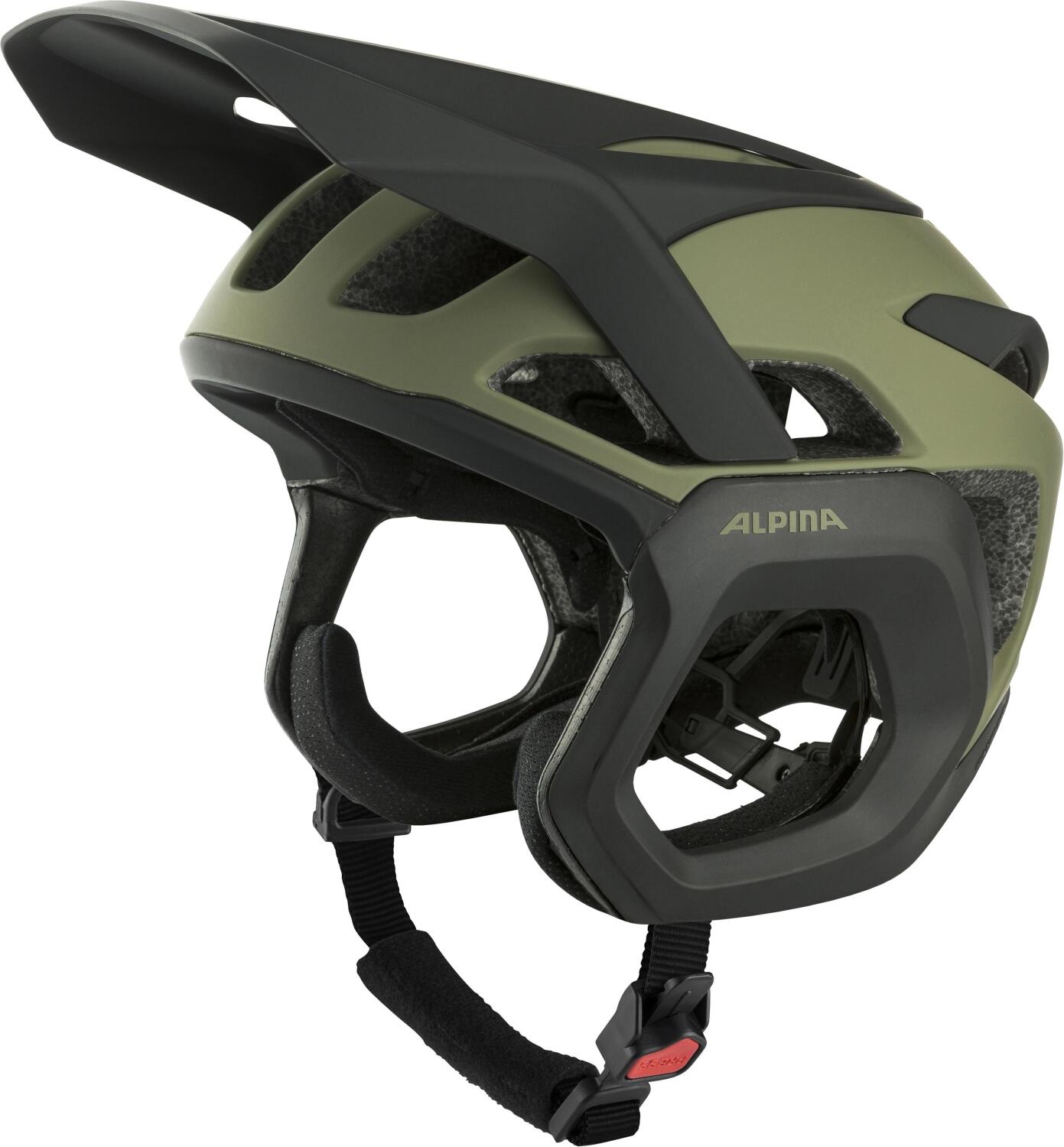 Alpina Rootage Evo Endurohelm (51-55 cm, 70 olive matt) von Alpina