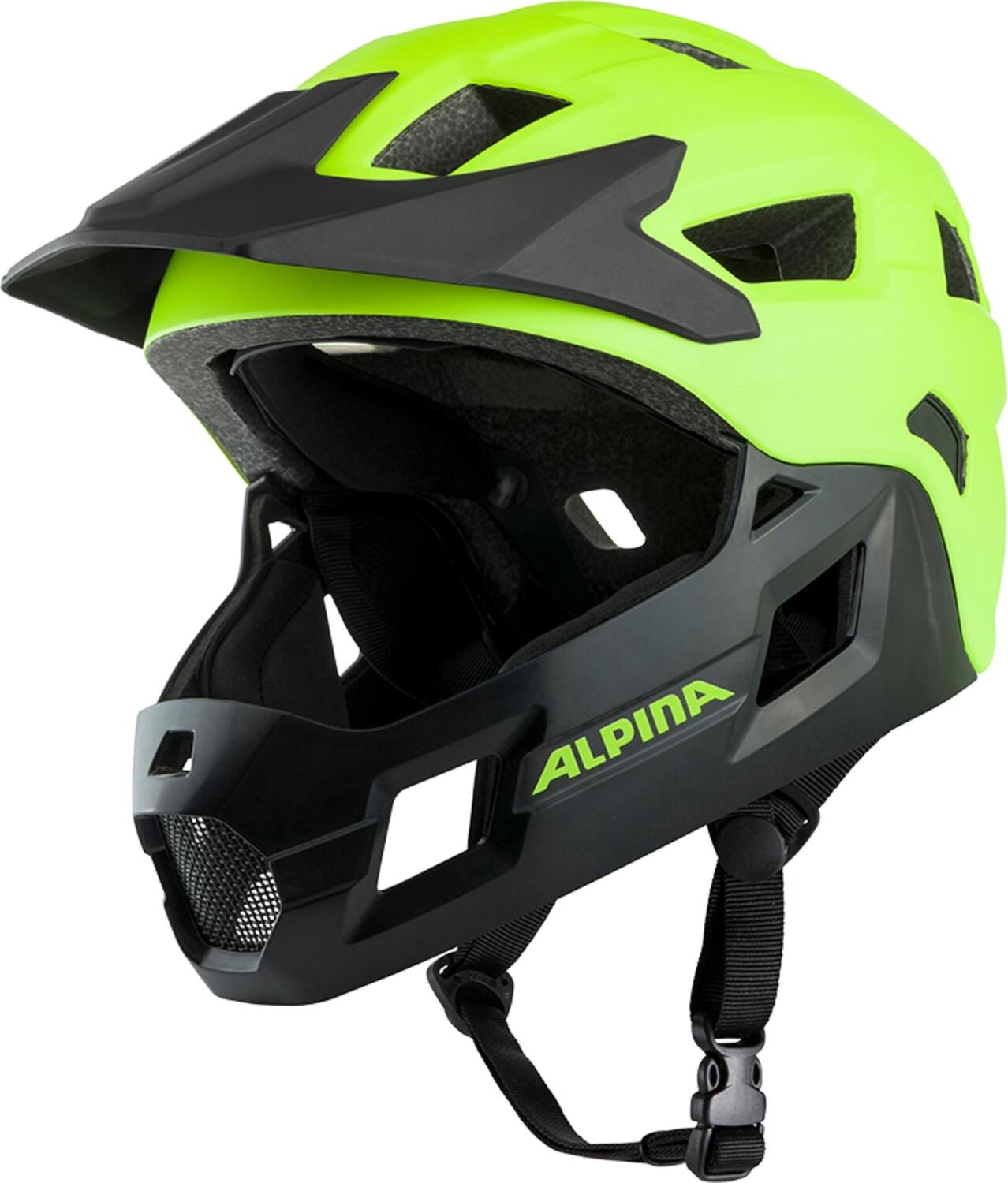 Alpina Rupi Fullface-Helm Kids (50-55 cm, 50 be visible matt) von Alpina