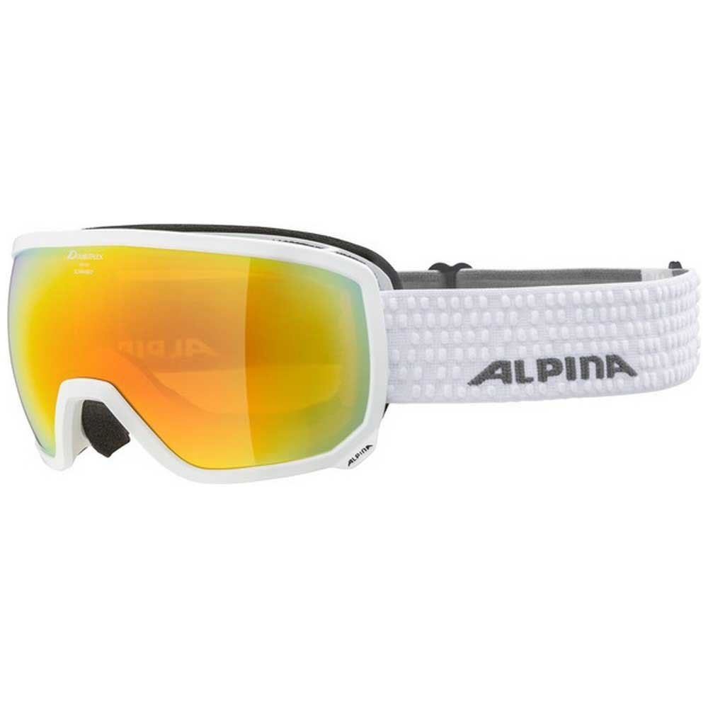 Alpina Snow Scarabeo Hm Ski Goggles Weiß Red/CAT2 von Alpina Snow