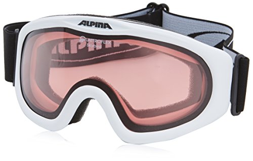 ALPINA Skybird Q Skibrille, White, One Size von ALPINA
