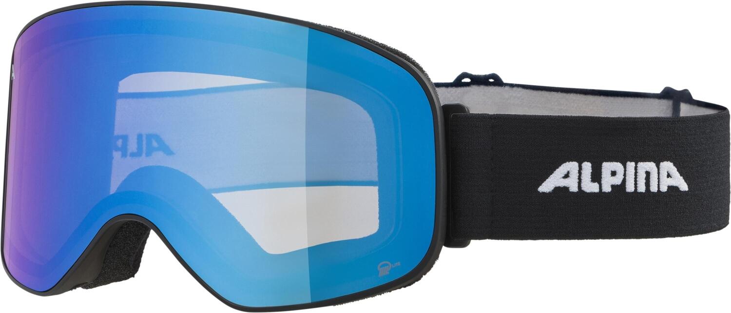 Alpina Slope Q-Lite Skibrille (831 black matt, Scheibe: Q-Lite blue (S2)) von Alpina