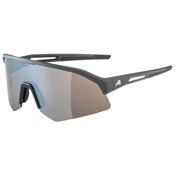 Alpina - Sonic HR Q-Lite Mirror Cat. 3 - Fahrradbrille grau von Alpina