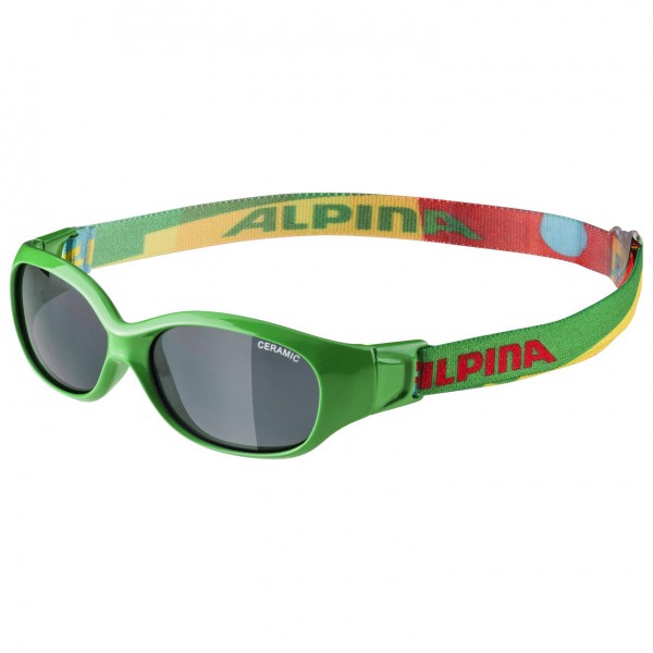 Alpina - Sports Flexxy Kids Ceramic Black S3 - Sonnenbrille bunt von Alpina