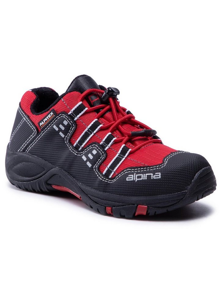 Alpina Trekkingschuhe Atos 6402-3K Red/Black Trekkingschuh von Alpina