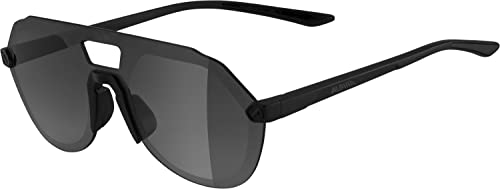 ALPINA BEAM II - Verspiegelte und Bruchsichere Sonnenbrille Mit 100% UV-Schutz Für Erwachsene, all black matt, One Size von ALPINA