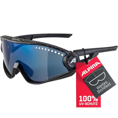 ALPINA Unisex Erwachsene, 5W1NG CMB+ Sportbrille, black blur, One size ALPINA Unisex Erwachsene, 5W1NG CMB+ Sportbrille, black blur, One size von Alpina