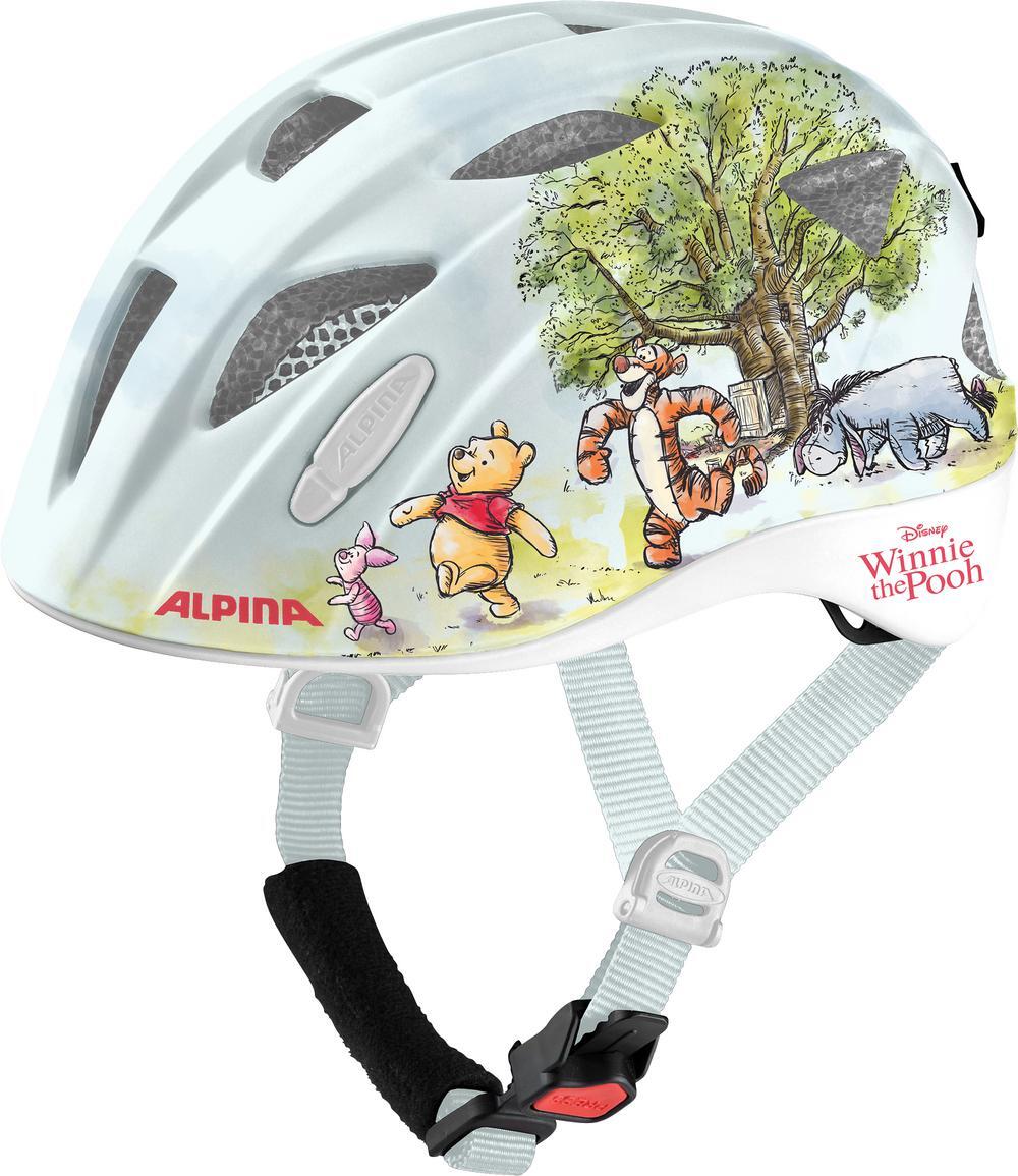 Alpina Ximo Kinder Fahrradhelm (Größe: 49-54 cm, 51 Winni Pooh gloss) von Alpina