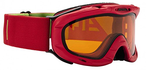 Skibrille Alpina JAMP/ Ruby D DOUBLEFLEX Hicon S1, Farbe: Rot von ALPINA