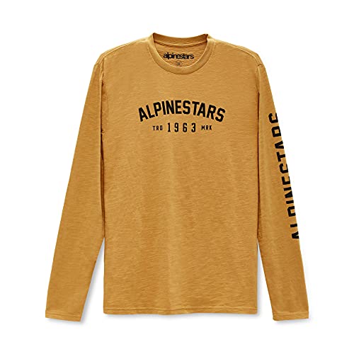 Alpinestars, Imperial Ls Tee, Kurzarm-Shirt, Senf, S, Mann von Alpinestars