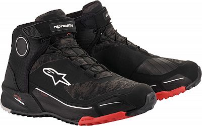 Alpinestars CR-X, Schuhe Drystar - Schwarz/Braun/Rot - 14 US von Alpinestars