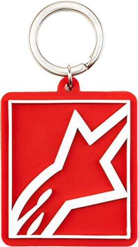 Alpinestars Erwachsene Schlüsselanhänger Corp Shift Key Fob, Rot, OS, 1019-94004 von Alpinestars