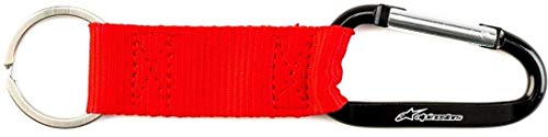 Alpinestars Erwachsene Schlüsselanhänger Snap Hook Key Fob, Rot, OS, 1119-94000 von Alpinestars