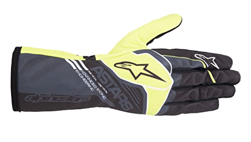 Alpinestars Handschuh Tech 1K Race V2 Corporate anthrazit/neon (XL) von Alpinestars