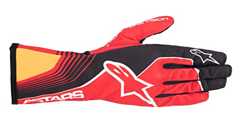 Alpinestars Handschuh Tech 1K Race V2 Future rot/schw/orange (S) von Alpinestars