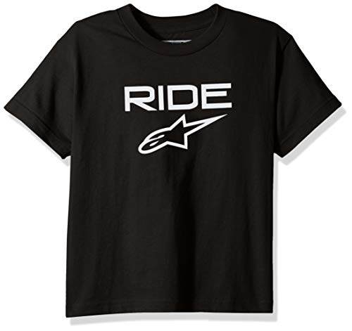 Alpinestars Kinder Kid's Ride 2.0 T T-Shirt, Schwarz-Weiss, M von Alpinestars