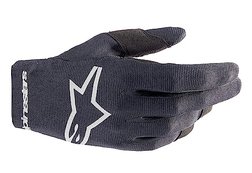 Alpinestars MX Crosshandschuhe Radar Gloves 2024 Motocross Handschuhe, Black, L von Alpinestars
