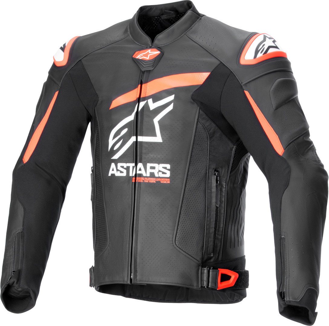 Alpinestars Motorradjacke GP Plus R V4 Airflow perforierte Motorrad Lederjacke Perforiert von Alpinestars